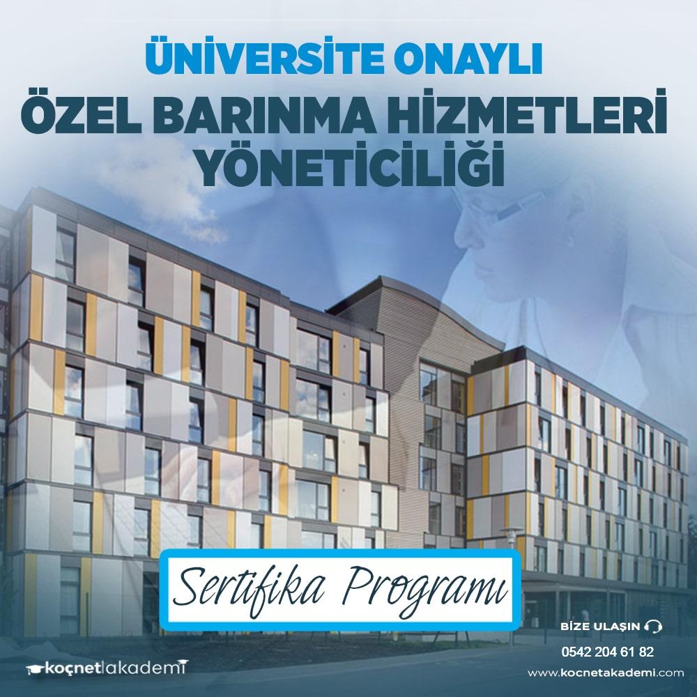 Öğrenci Barınma Hizmetleri Yöneticiliği Eğitimi