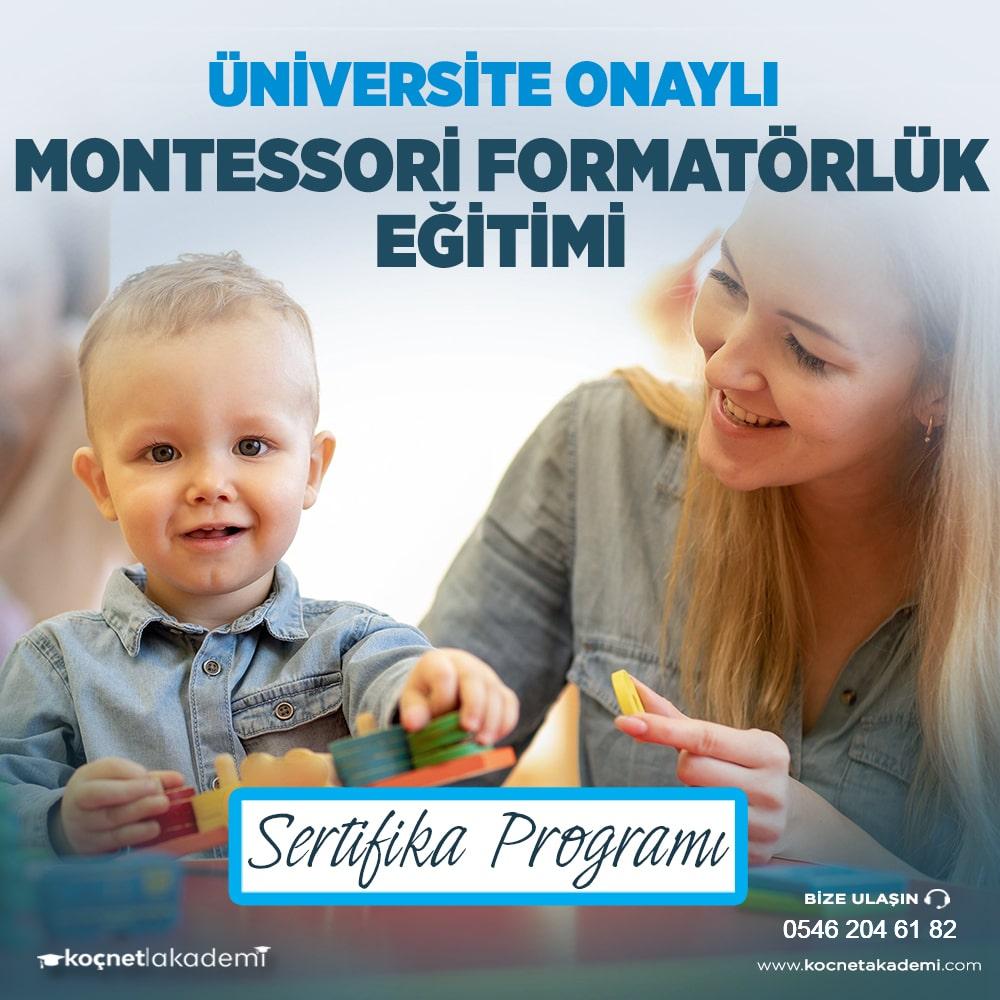 Montessori Formatörlük Eğitimi Sertifikası